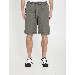Cotton Bermuda shorts