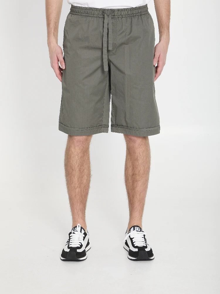 Cotton Bermuda shorts