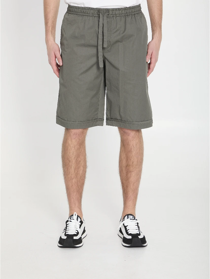 Cotton Bermuda shorts