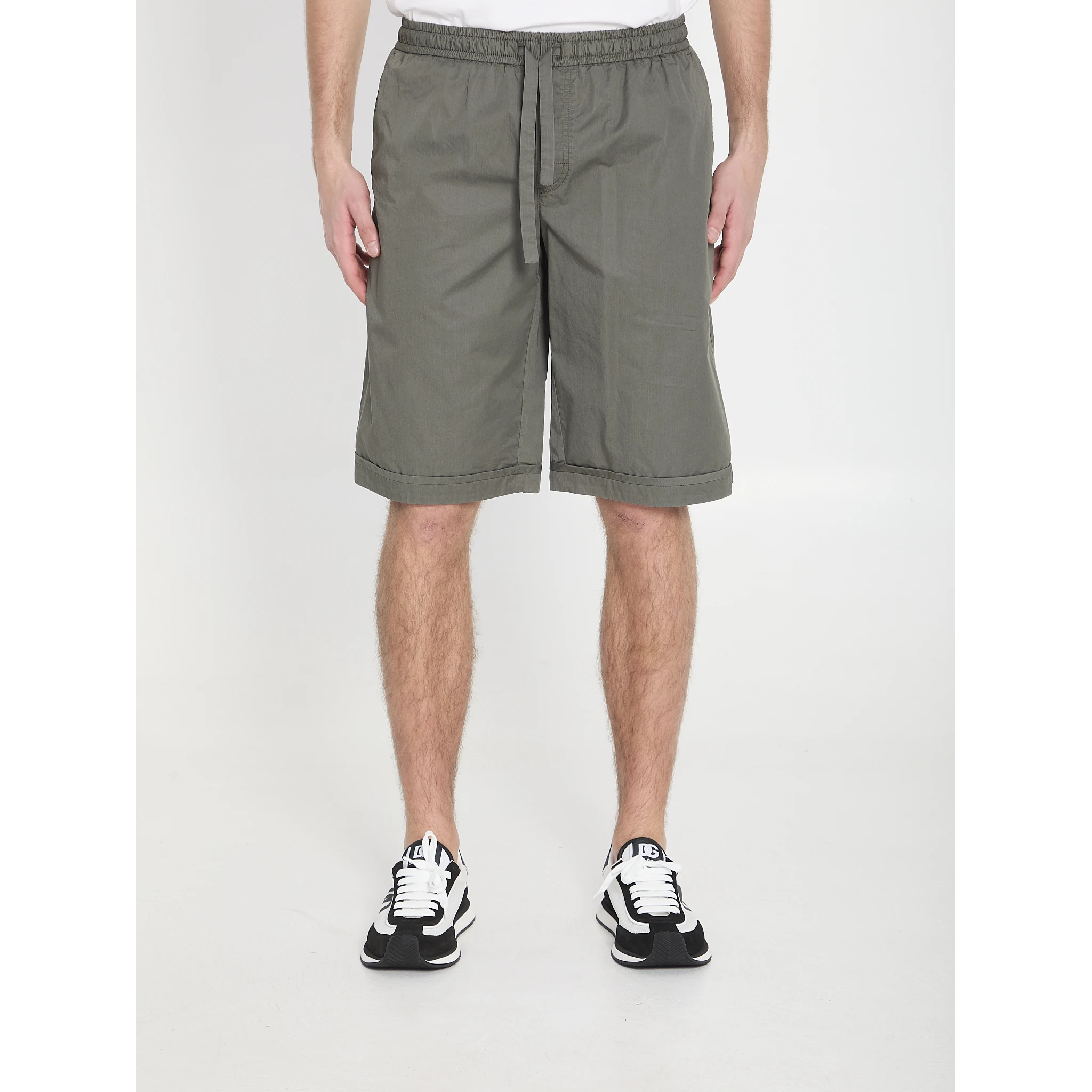 Cotton Bermuda shorts