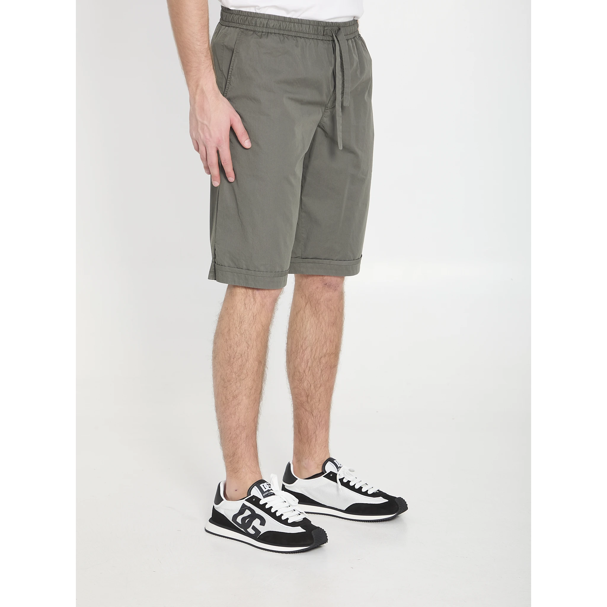 Cotton Bermuda shorts