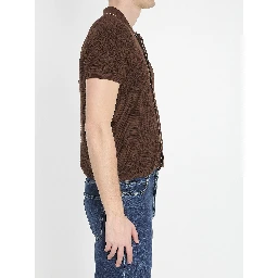 Cotton knit shirt