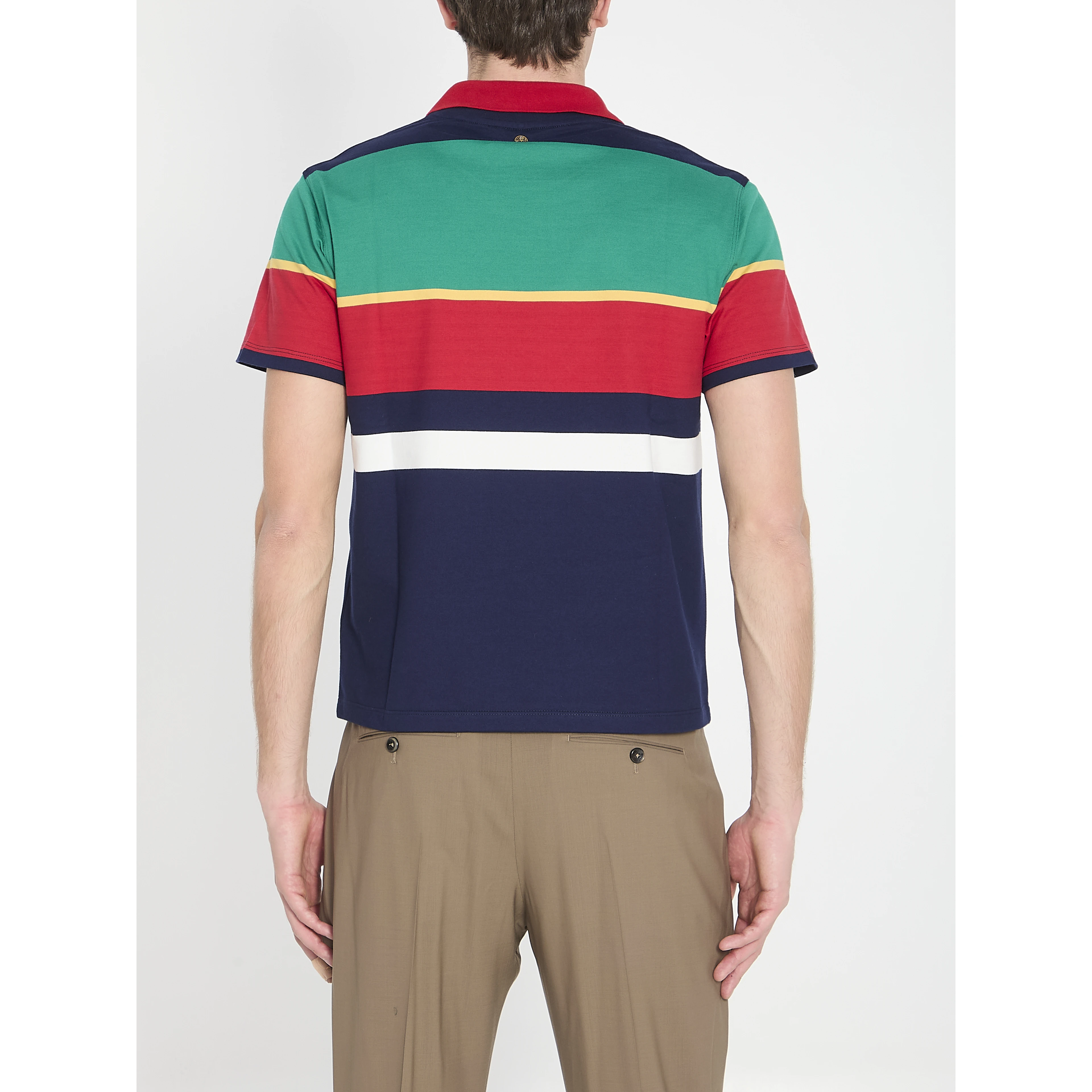 Striped cotton T-shirt