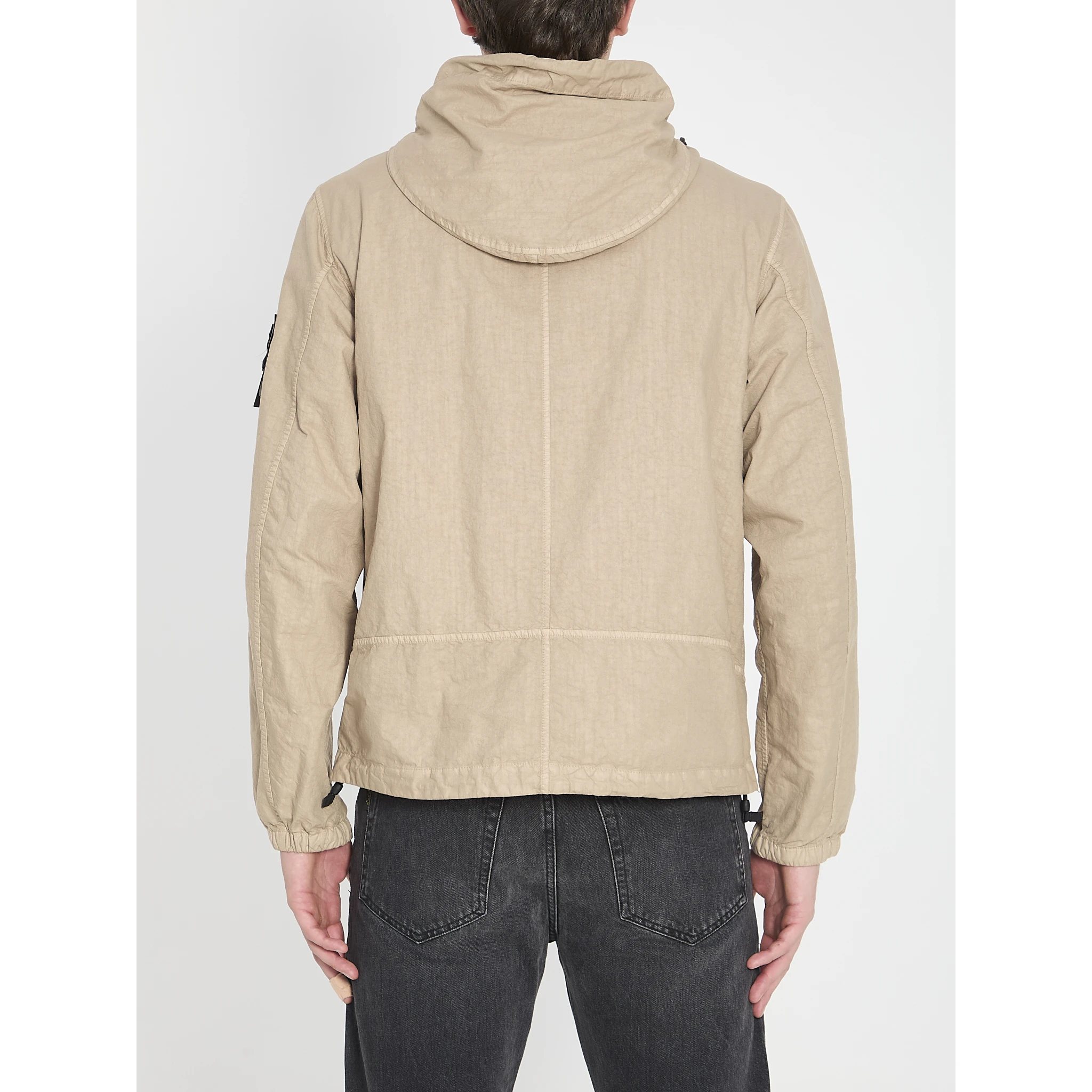Organic-Look Panama-TC Nylon jacket