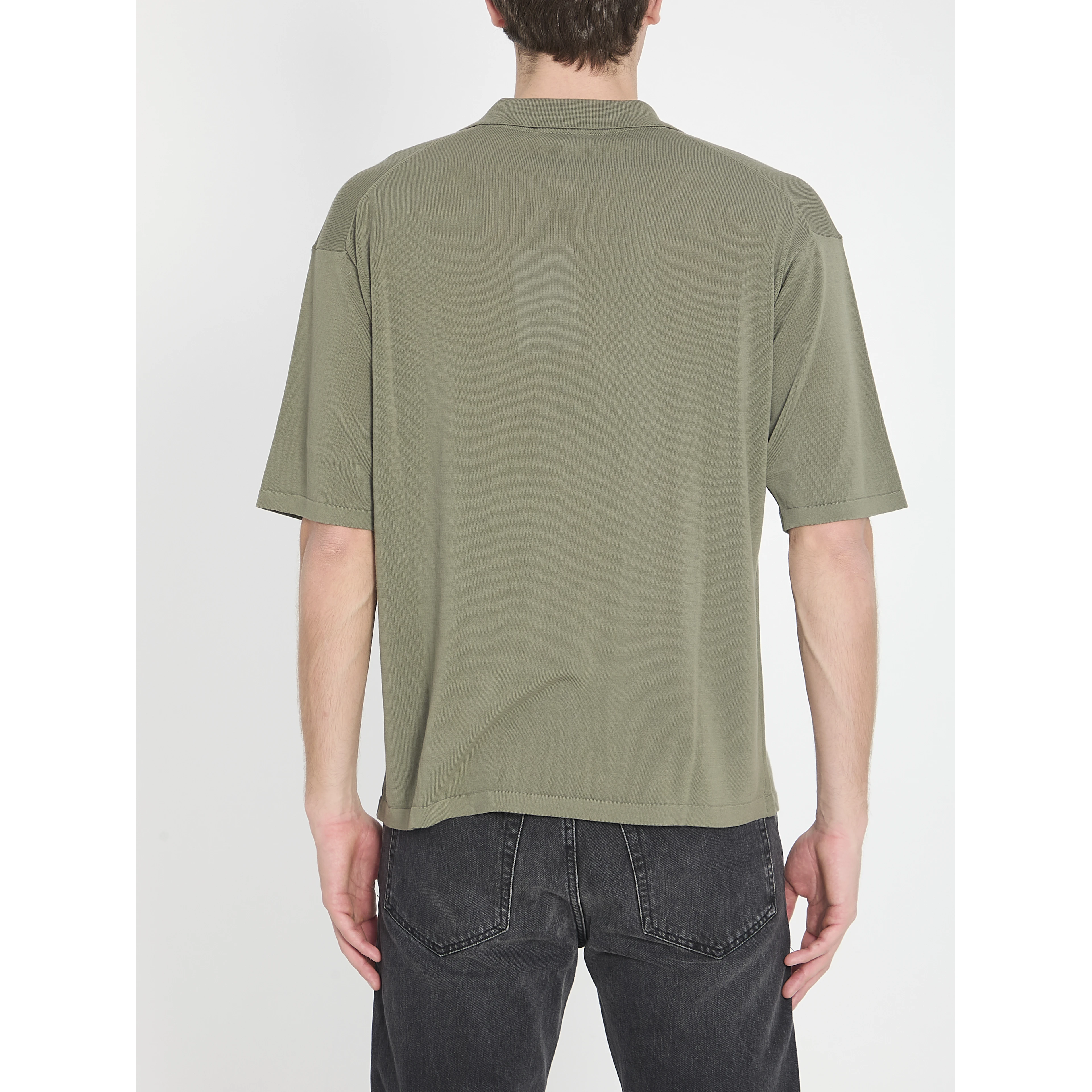 Cotton polo shirt