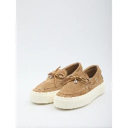 Hogan Crosswind boat shoes