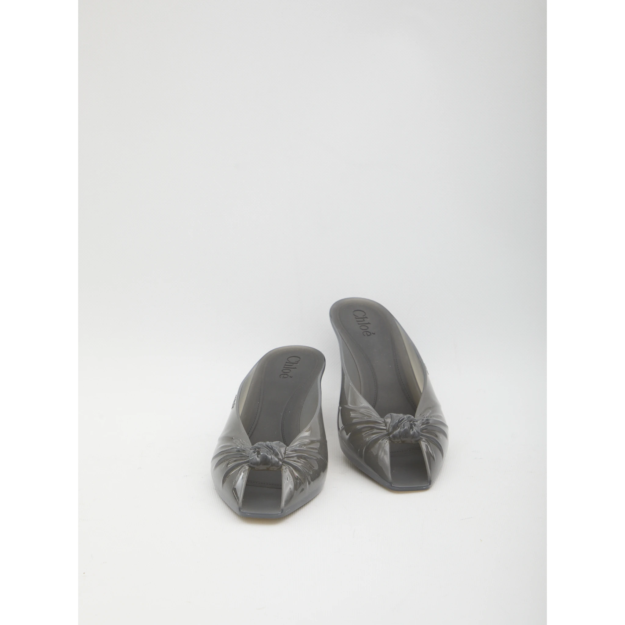 Chloé Jelly mules