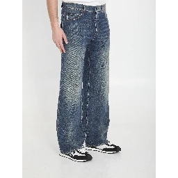 Cotton denim jeans