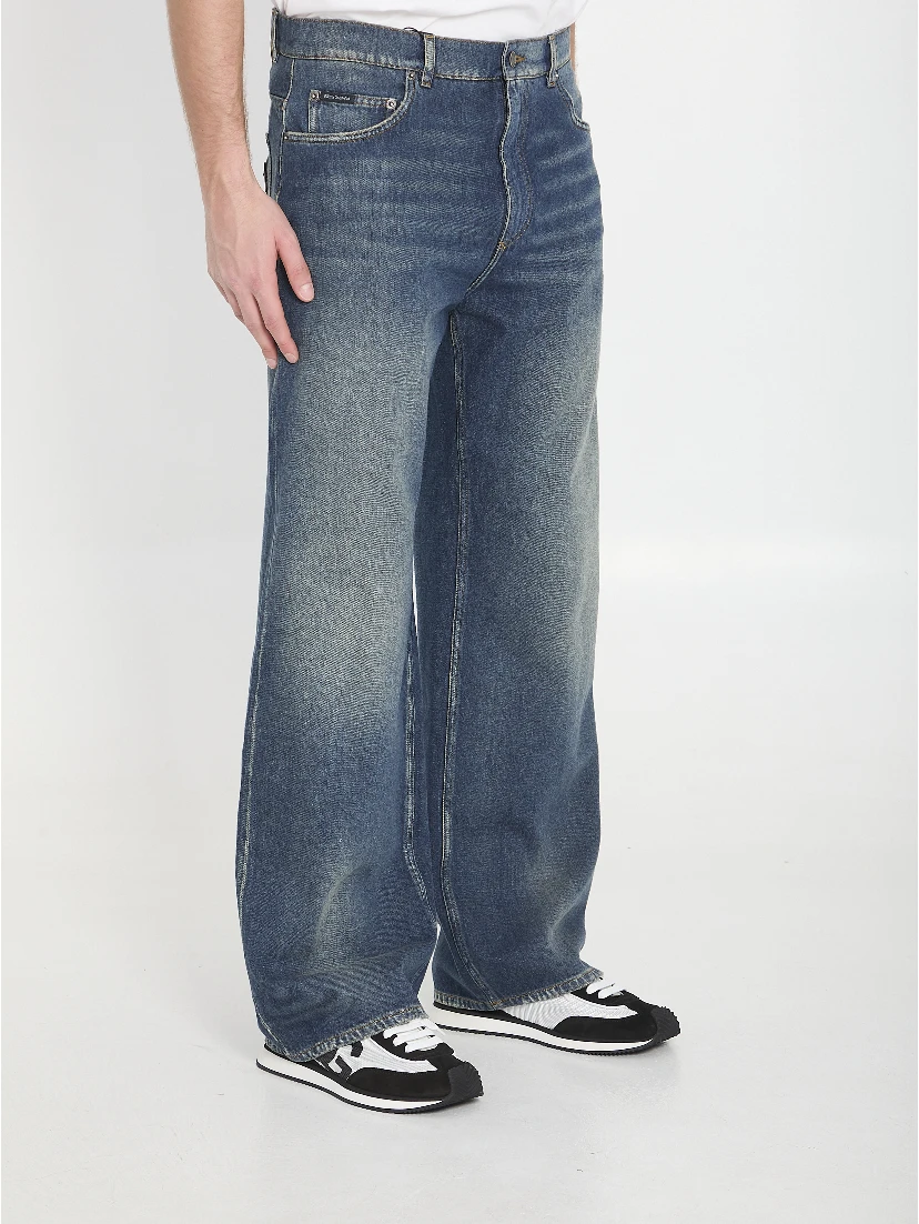 Cotton denim jeans