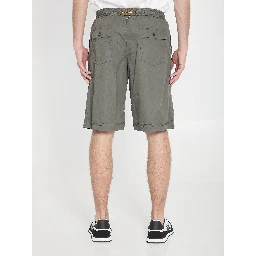Cotton Bermuda shorts