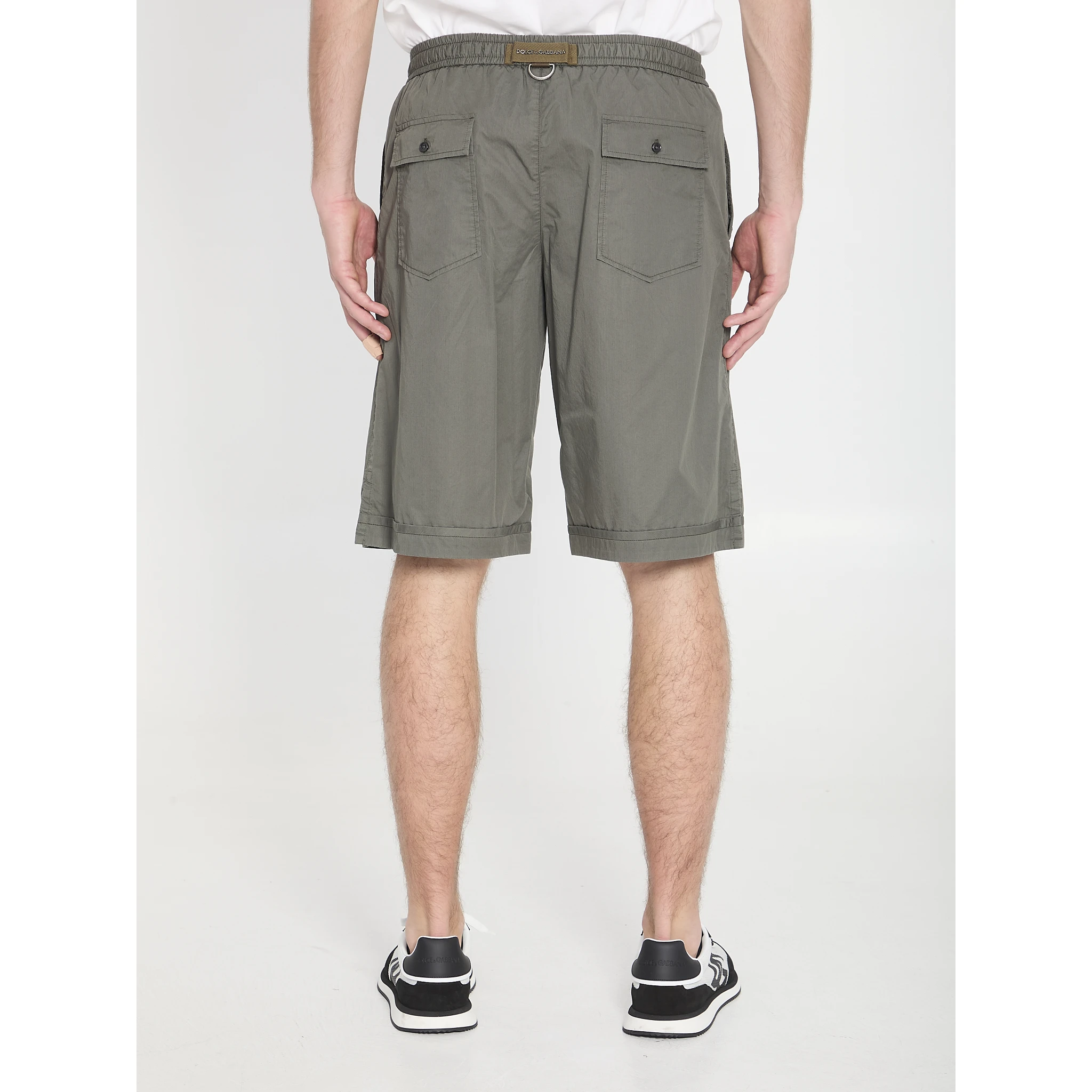 Cotton Bermuda shorts