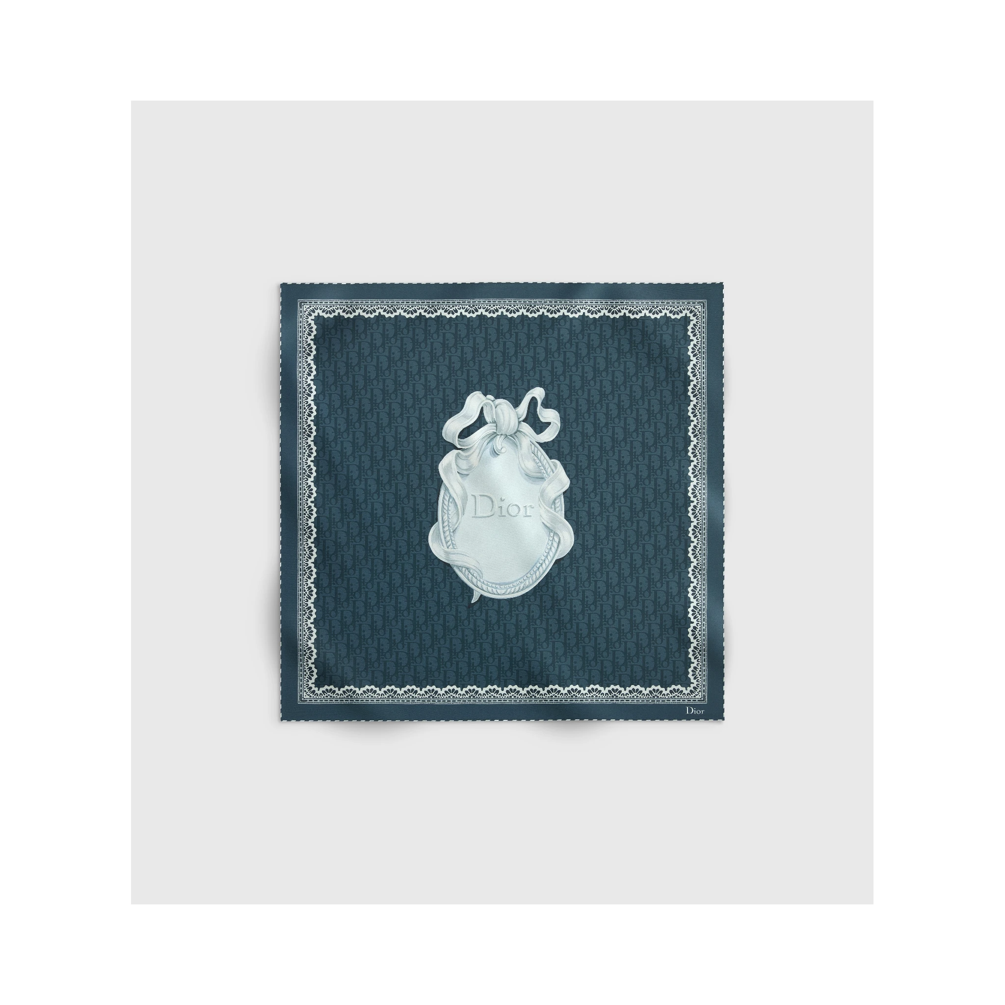 "Dior Médaillon 70" silk foulard