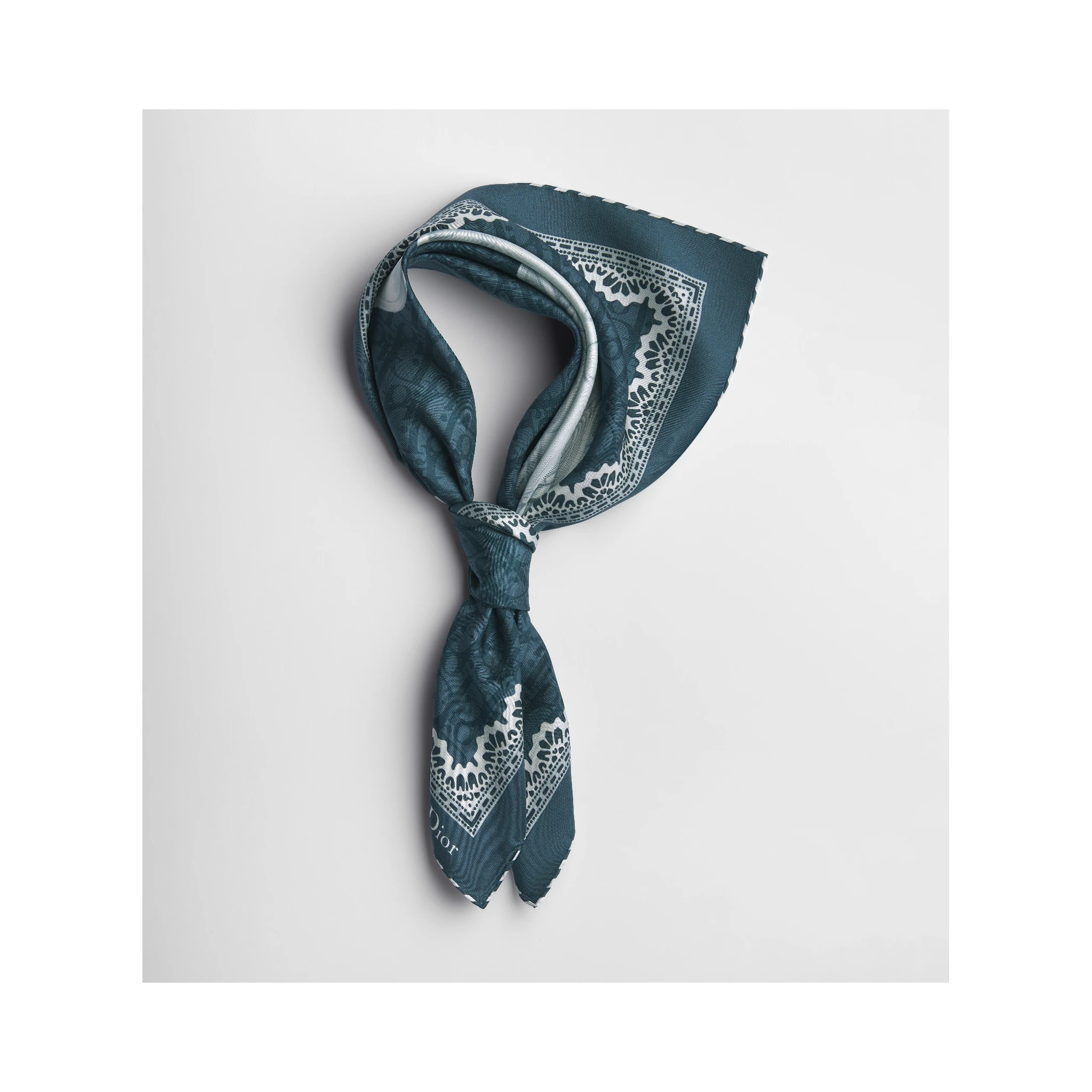 "Dior Médaillon 70" silk foulard