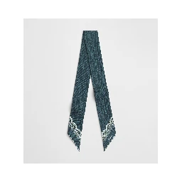 "Dior Médaillon" silk mitzah