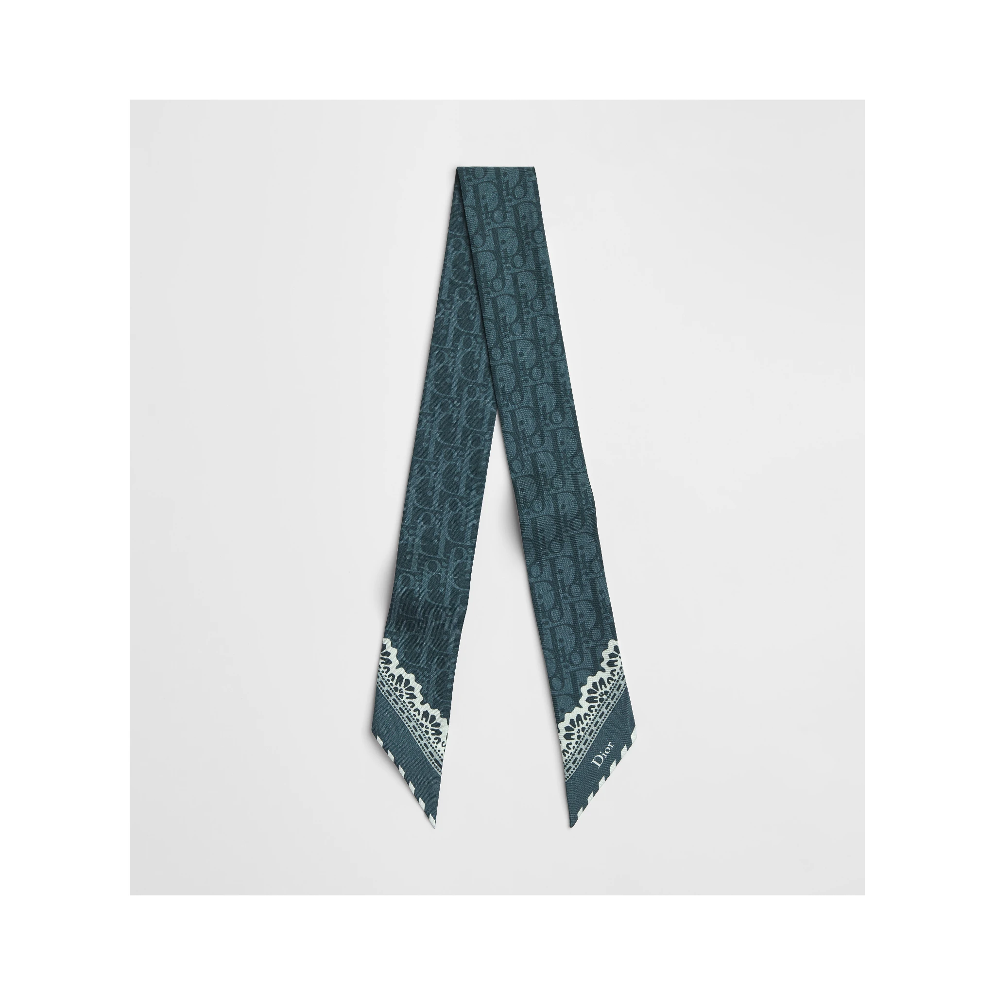 "Dior Médaillon" silk mitzah