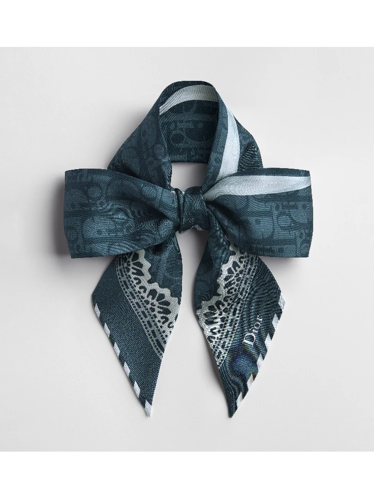 "Dior Médaillon" silk mitzah alternative