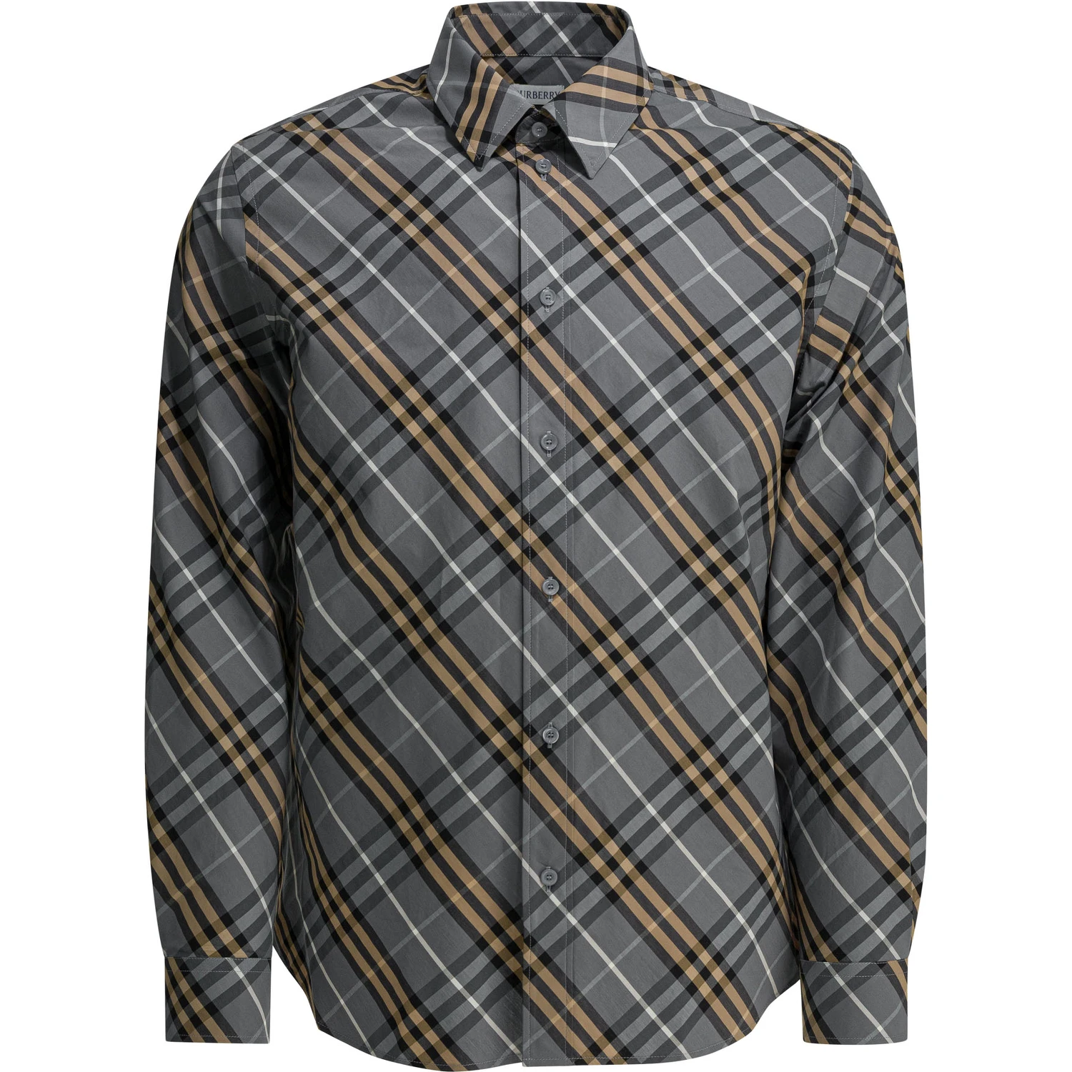 Cotton shirt check