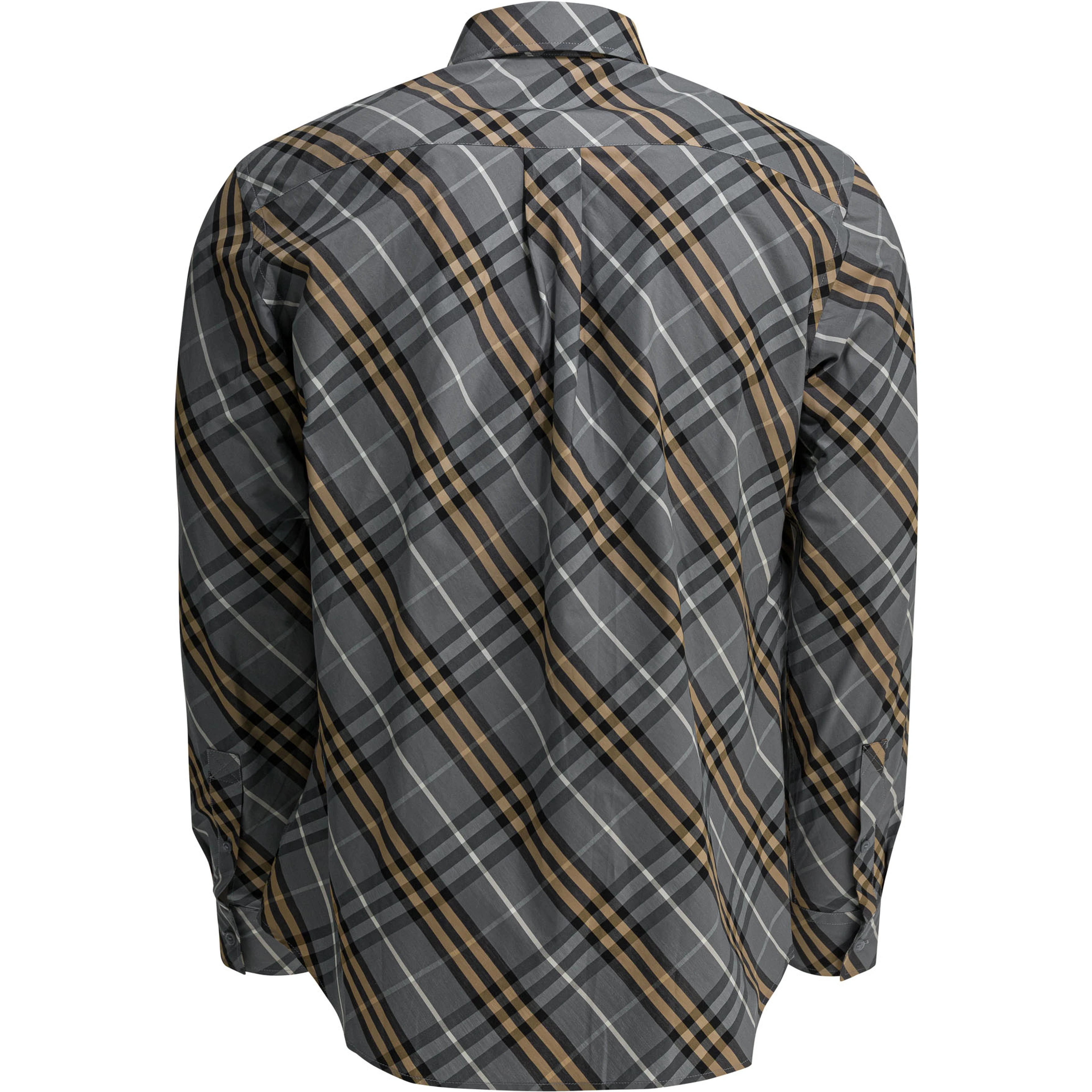 Cotton shirt check