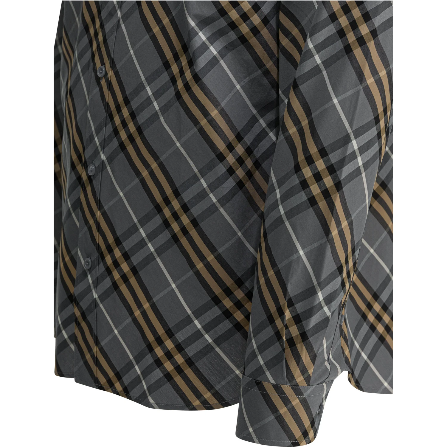 Cotton shirt check