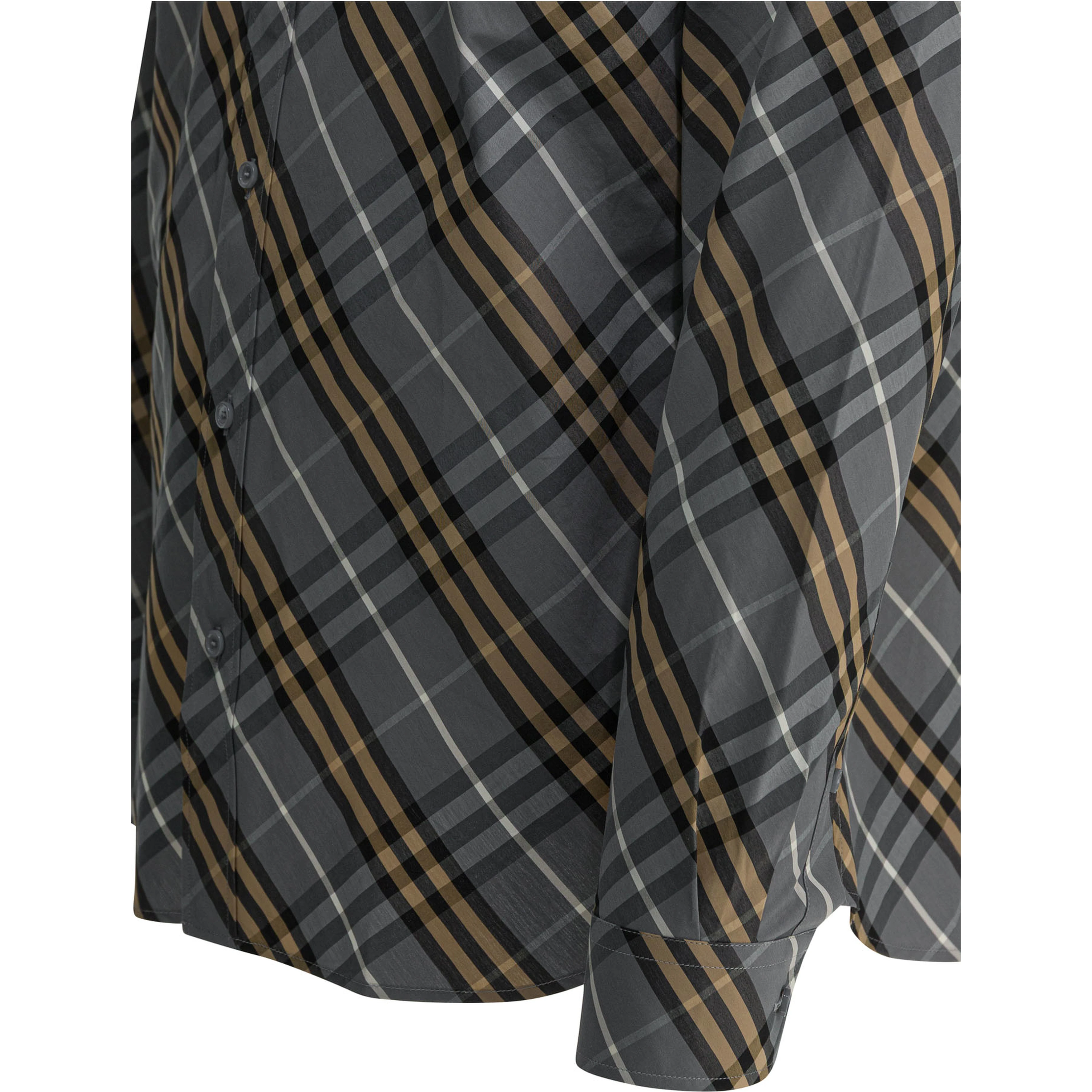 Cotton shirt check