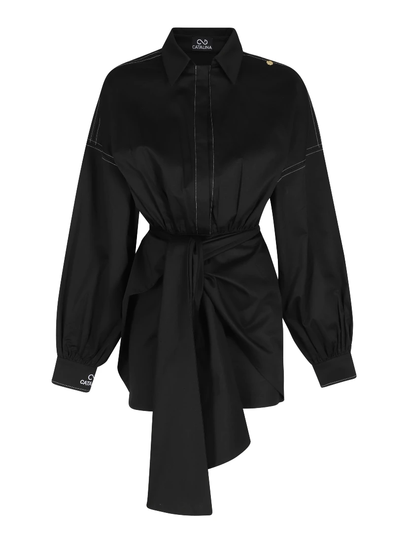 ABITO CORTO COTONE FIOCCO