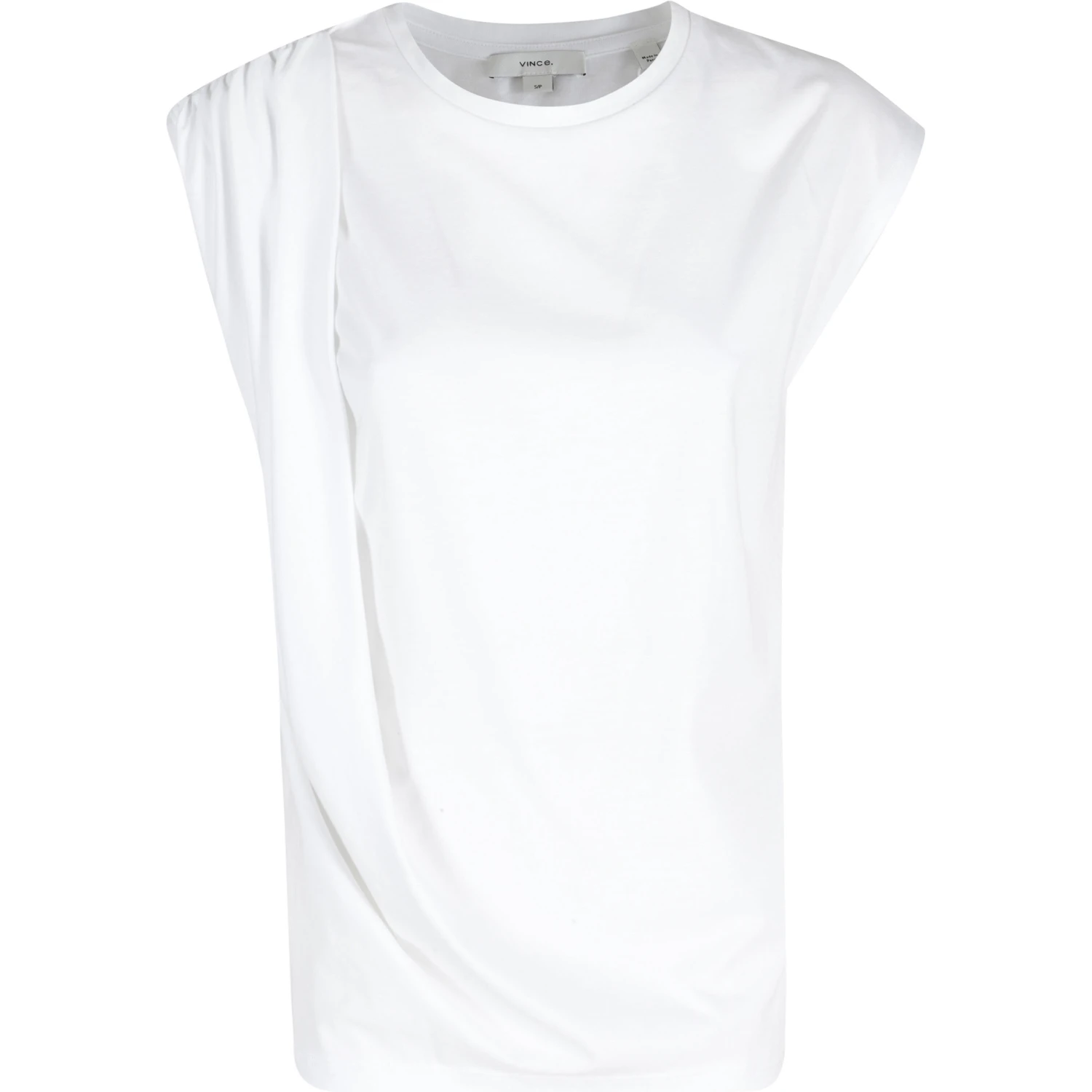 RELAXED SS DRAPE TOP