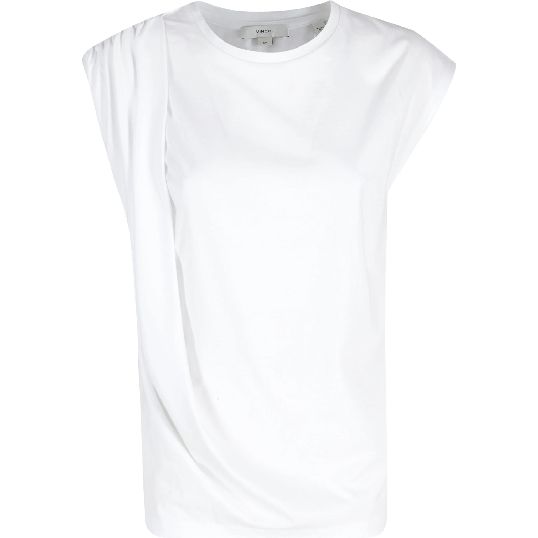 RELAXED SS DRAPE TOP