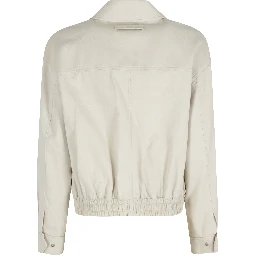 COLLARED BLOUSON JACKET
