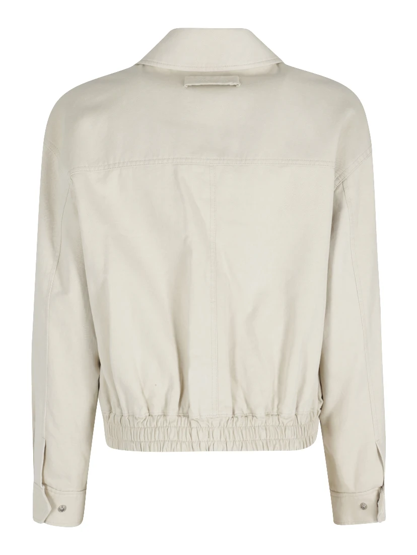 COLLARED BLOUSON JACKET