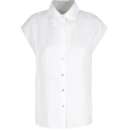 CAP SLV BUTTON DOWN BLOUSE