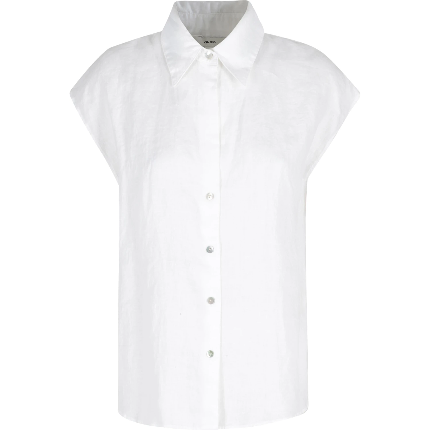 CAP SLV BUTTON DOWN BLOUSE