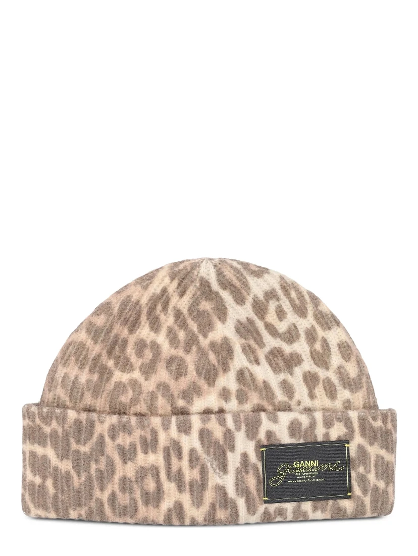 GANNI Hats Beige