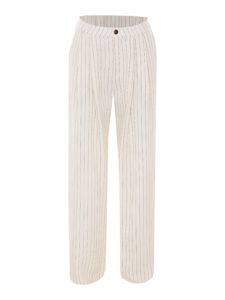 Eleh Trousers White