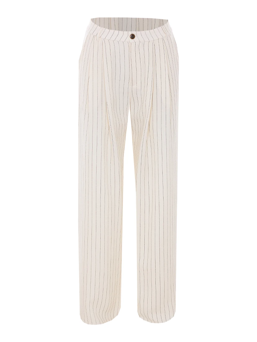 Eleh Trousers White