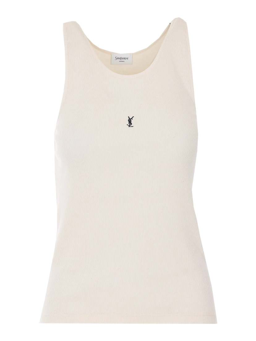 Saint Laurent  T-shirts and Polos White