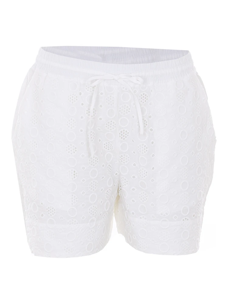 Pinko Shorts White