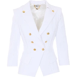Elisabetta Franchi Jackets White