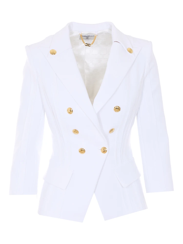 Elisabetta Franchi Jackets White