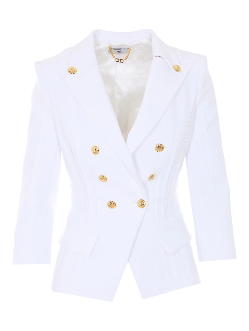 Elisabetta Franchi Jackets White