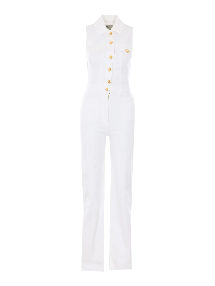 Elisabetta Franchi Trousers White