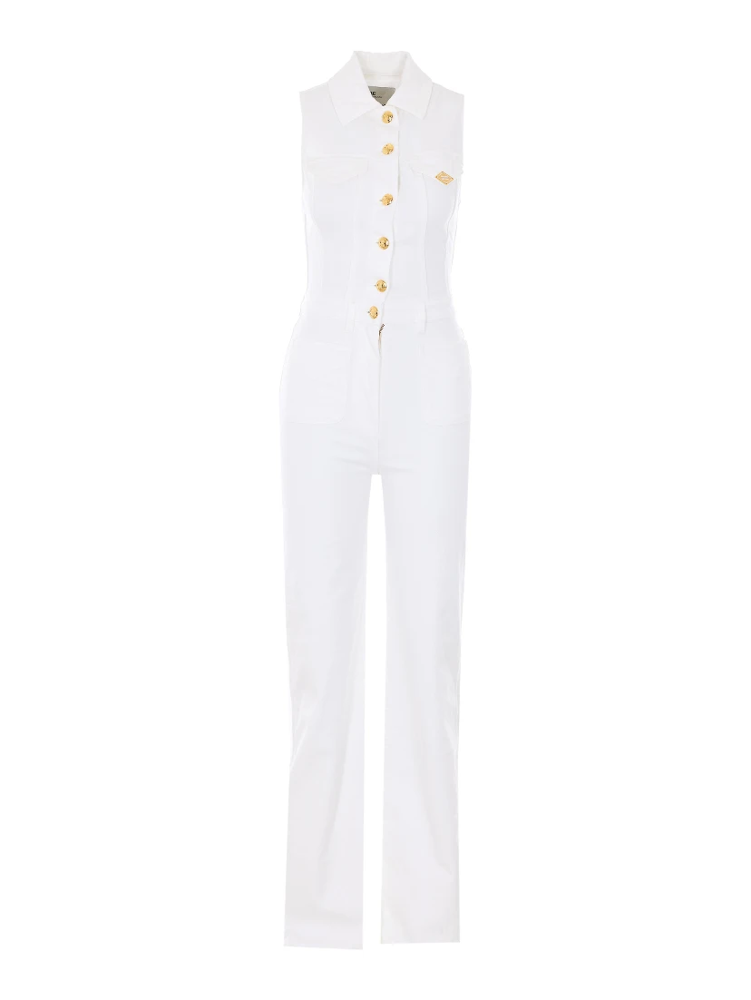 Elisabetta Franchi Trousers White