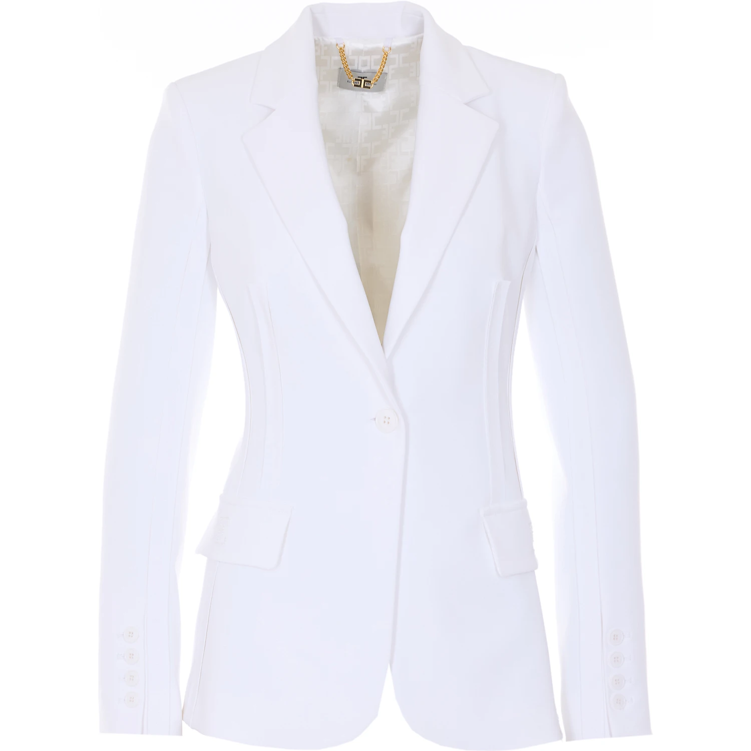 Elisabetta Franchi Jackets White