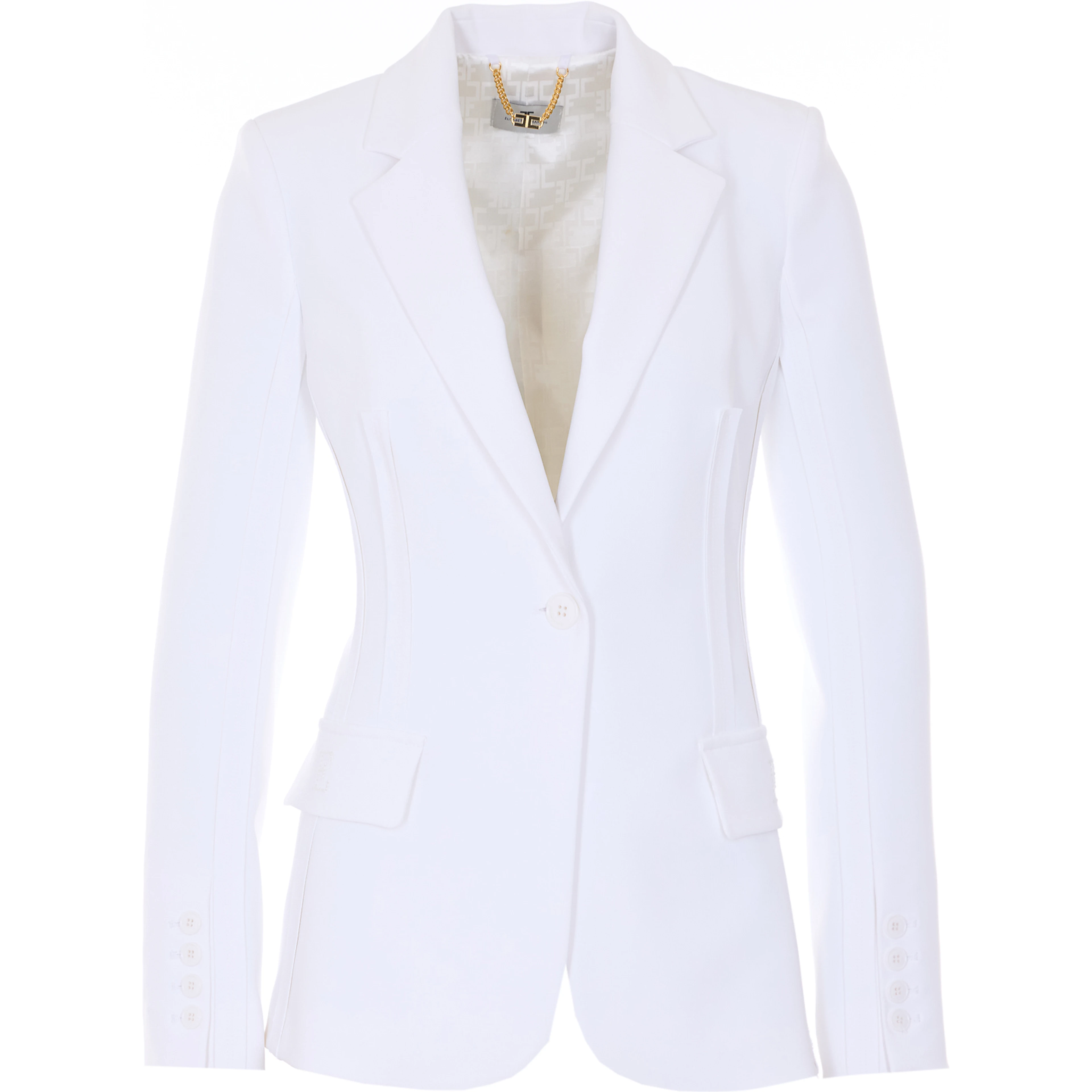 Elisabetta Franchi Jackets White