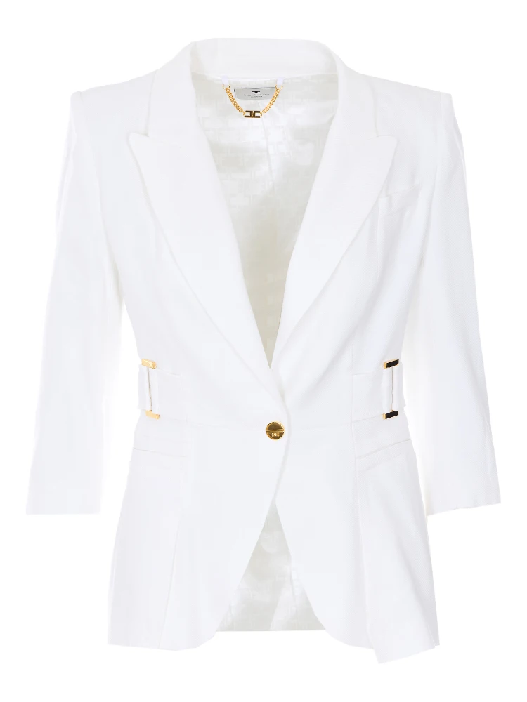 Elisabetta Franchi Jackets White