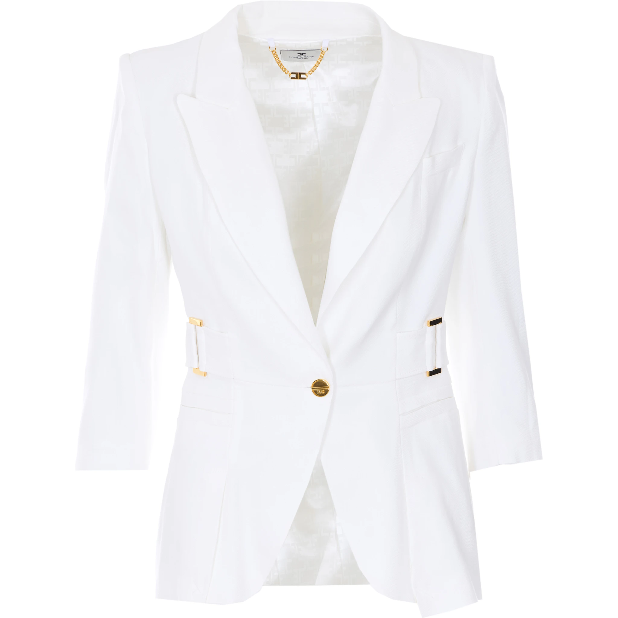 Elisabetta Franchi Jackets White