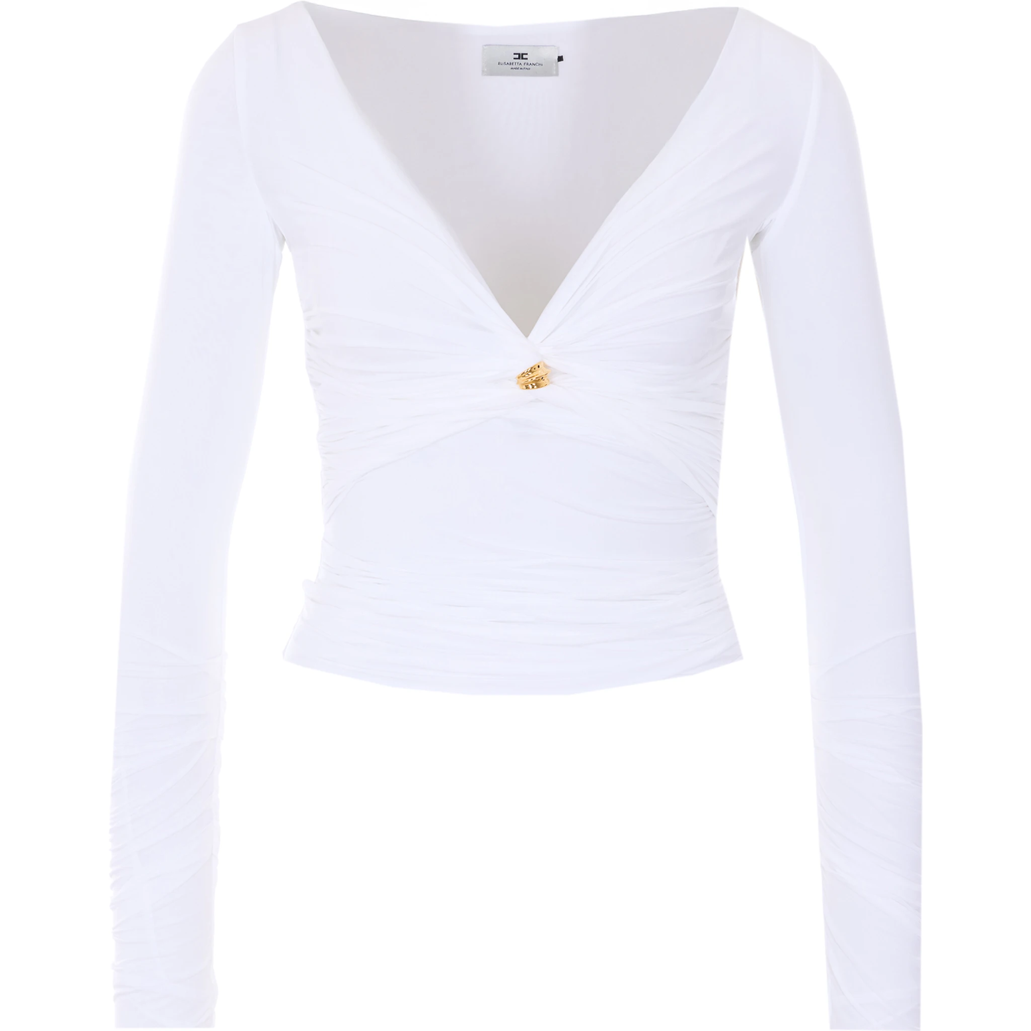 Elisabetta Franchi Top White