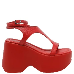 Vic Matie Sandals Red