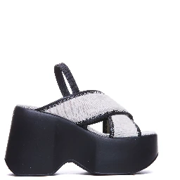 Vic Matie Sandals Black