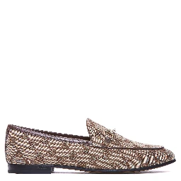 حذاء غوتشي مسطح بيج