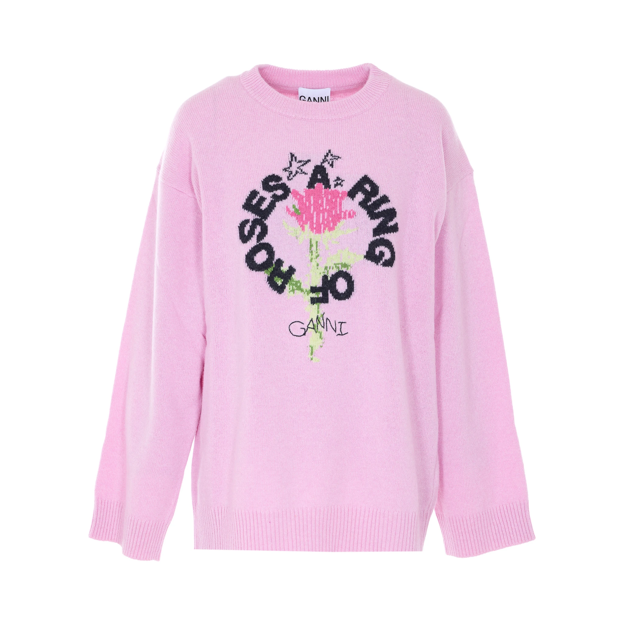 GANNI Sweaters Pink